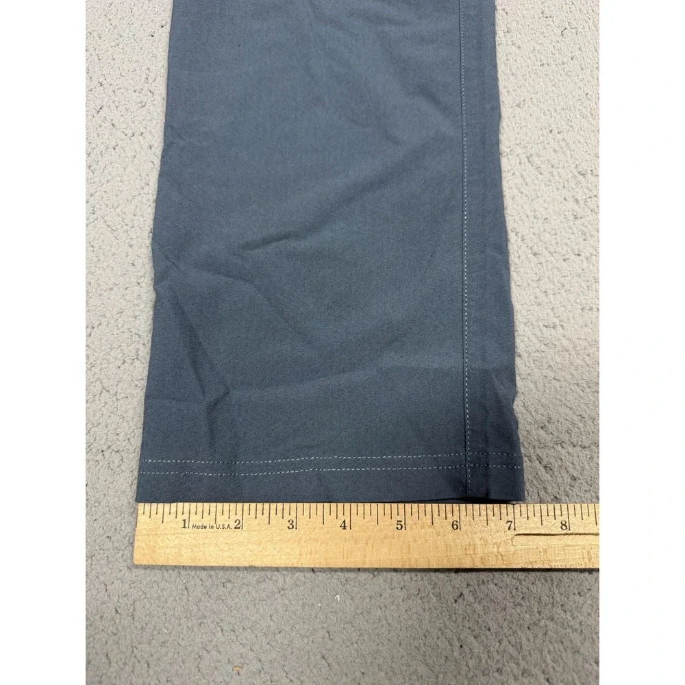 Tasc Performance Pants Mens 36x30 Blue Chino Stretch Tailored Slim Casual